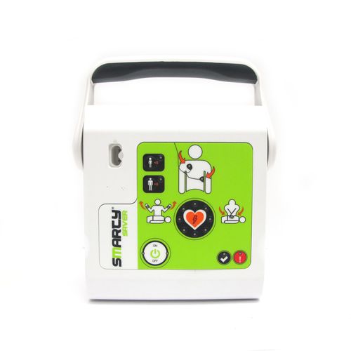 Desfibrilador externo automático - SMARTY SAVER PLUS - A.M.I. ITALIA - semiautomático / de uso doméstico / para espacio público