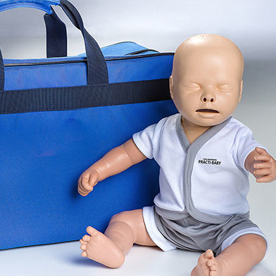 Maniquí de prácticas neonatal - MAN-B1059 - A.M.I. ITALIA - para atención pediátrica / de respiración / para RCP