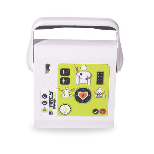 Desfibrilador externo automático - SMARTY SAVER GEO - A.M.I. ITALIA - semiautomático / para espacio público / de uso doméstico