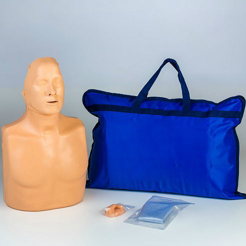 Maniquí de prácticas para RCP - MAN-B1007 - A.M.I. ITALIA - para atención general / de parte superior del cuerpo / beis