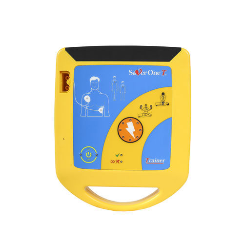 Desfibrilador externo semiautomático - SAVER ONE T - A.M.I. ITALIA - de formación / con monitor de ECG