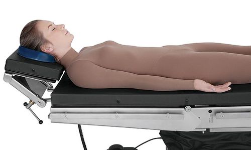 Reposacabeza para mesa de operaciones - BARRFAB - ajustable / doble