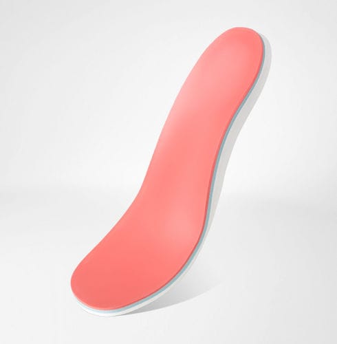 Plantilla ortopédica con refuerzo del arco longitudinal - ErgoPad® soft - Bauerfeind - con almohadilla plantar / para diabético
