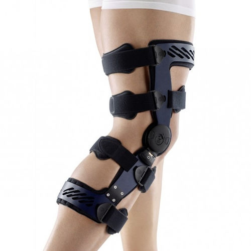 Órtesis de rodilla - SecuTec® OA - Bauerfeind - distracción de rodilla (osteoartritis) / articulada