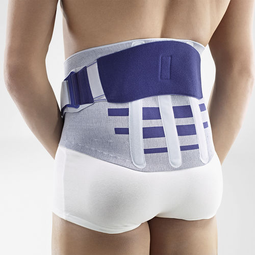 Faja de sujeción lumbosacra - LumboLoc® Forte - Bauerfeind - para adulto / semirrígida
