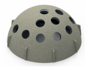 Prótesis acetabular de revisión - A-LOCK - BAUMER  - no cementada