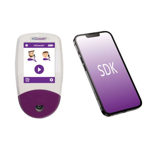 Aplicación para móviles de monitorización - NObreath® integration - Bedfont Scientific - de pruebas pulmonares / médica / Androïd
