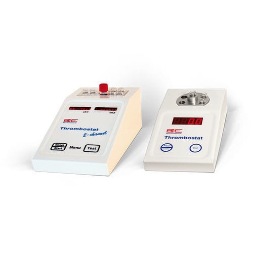 Analizador de coagulación semiautomático - Thrombostat - Behnk Elektronik - 2 canales / mecánico