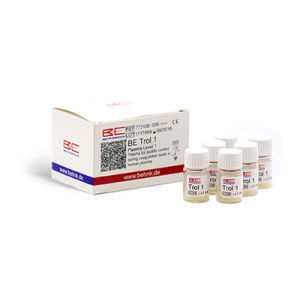 Kit de reactivos plasma - 773 series - Behnk Elektronik - de control de calidad / liofilizado / de fibrinógeno