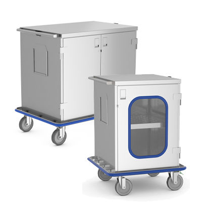 Carro para dispositivos médicos - Belimed - para transporte / de almacenamiento / de acero inoxidable