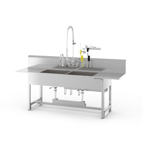 Fregadero médico - Belimed - de laboratorio / de descontaminación / para centro sanitario