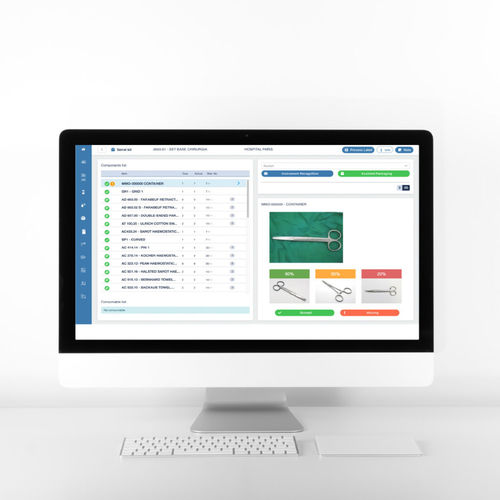 Sistema de gestión y localización de inventario - SmartHub Flow - Belimed - de trazabilidad / de esterilización / de intercambio