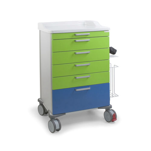 Carro médico - Medicart  - Belintra - de anestesia / de medicamentos / de dispensación de medicamentos