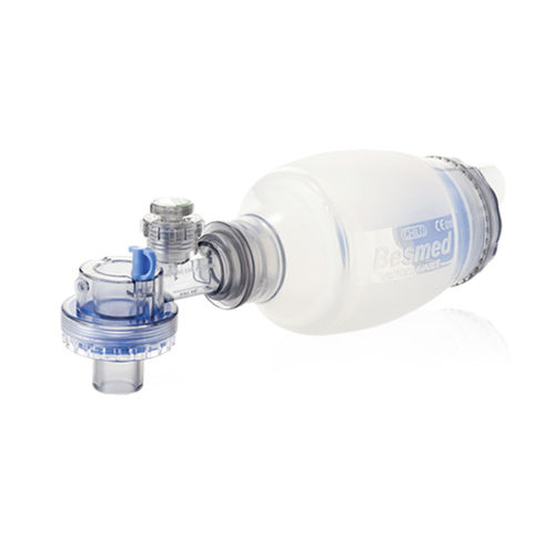 Insuflador manual pediátrico - RE-24220 - Besmed Health Business  - para cuidados de urgencias / de silicona / reutilizable