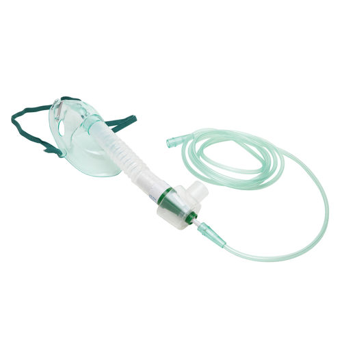 Máscara de ventilación Venturi - VM-981 series - Besmed Health Business  - facial / transparente / ajustable