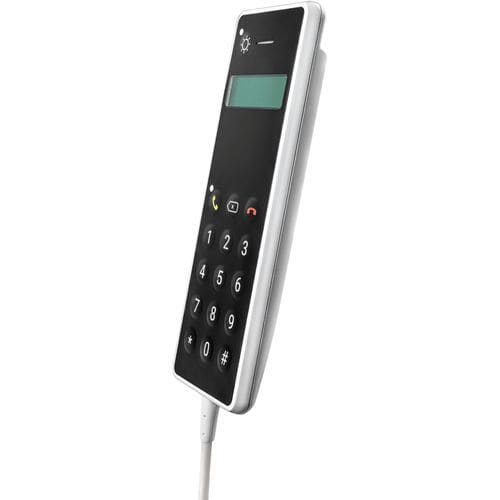 Auricular telefónico médico de noche - Phone 7 - ConnectedCare GmbH - con teclado numérico higiénico