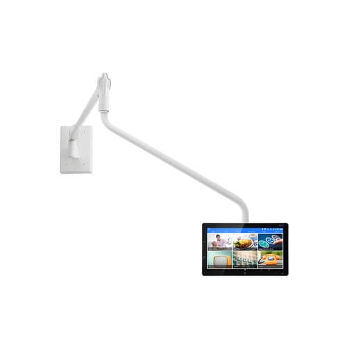 Brazo de soporte de pared - WallArm 500 - ConnectedCare GmbH - reclinable / para terminal multimedia