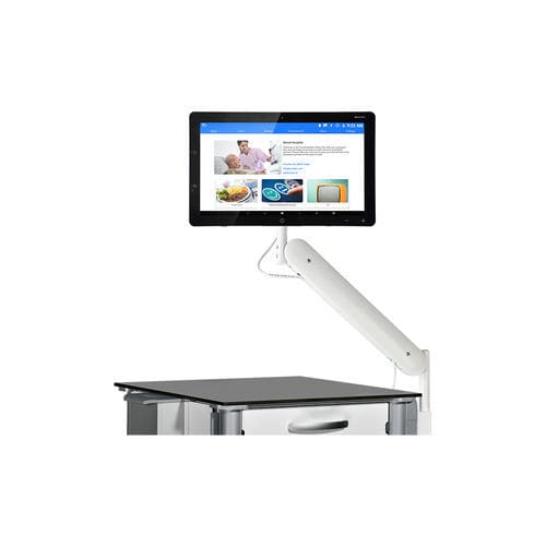 Brazo de soporte para terminal multimedia - ConnectedCare GmbH - mesilla de noche