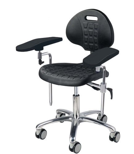 Taburete para consulta médica - M2T 150 0 0 - Bıçakcılar - quirúrgico / de altura variable / con reposabrazos