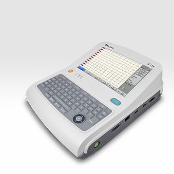 Electrocardiógrafo para diagnóstico en reposo - iE 12A - Biocare   - 12 canales / digital / con pantalla táctil