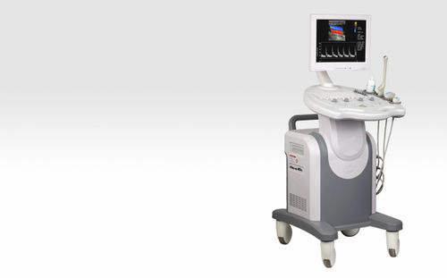 Ecógrafo con soporte - iMage T6 - Biocare   - para ecografía cardiovascular / doppler-color / 15 pulgadas