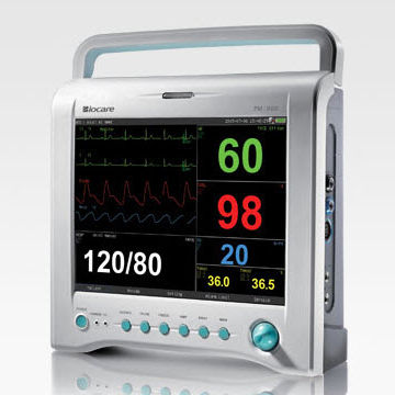 Monitor multiparamétrico compacto - PM-900 - Biocare   - ECG / SpO2 / PNI