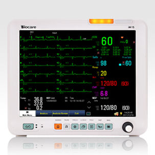 Monitor multiparamétrico compacto - iM 15 - Biocare   - ECG / SpO2 / PNI