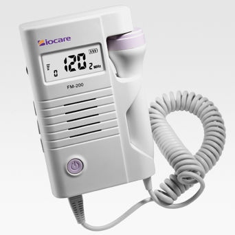 Doppler fetal - FM-200 - Biocare   - de bolsillo / con cardiofrecuencímetro