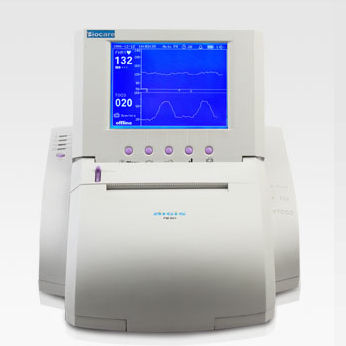 Monitor fetal FHR - FM-801 - Biocare   - TOCO / con función de memoria
