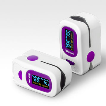 Pulsioxímetro de dedo - BP-10M - Biocare   - médico / alimentado por batería / OLED
