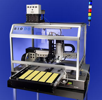 Sistema de preparación de muestras robotizado - CellWriter™ 480 - BioDot - para cariotipado / de manipuación de líquidos / FISH