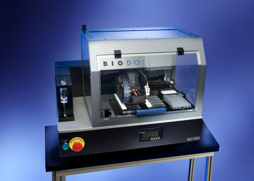 Estación de trabajo de laboratorio para la investigación científica - AD1520  - BioDot - de manipuación de líquidos / de mesa