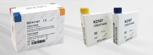 Kit de reactivos de bioquímica - K series - BIOLABO GROUP - en solución / cardíaco / líquido
