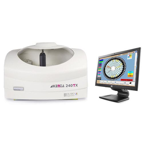 Analizador de bioquímica automático - KENZA 240 TX - BIOLABO GROUP - veterinario / de mesa / compacto