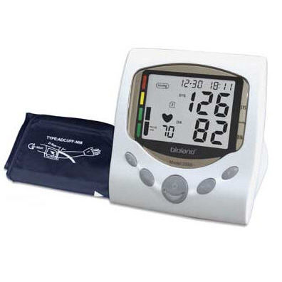 Tensiómetro electrónico automática - 2006 - Bioland Technology - oscilométrica / con manguito para adulto / 50x2