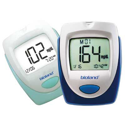 Glucómetro para hospitales - G-423 - Bioland Technology - hematocrito / con disparador de lancetas