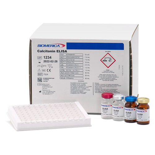 Kit de prueba para calcitonina - 7024 - BIOMERICA  - de osteoporosis / de enfermedades tiroideas / de suero