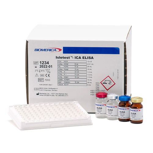 Kit de prueba de diabetes - Isletest™ - BIOMERICA  - de suero / de células / ELISA