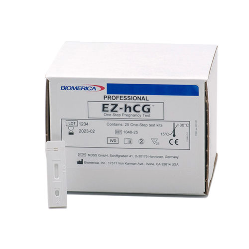 Prueba rápida de embarazo - EZ-hCG™ - BIOMERICA  - de hCG / de orina / de inmunoanálisis