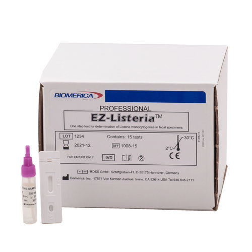 Prueba rápida de cáncer de próstata - EZ-Listeria™ - BIOMERICA  - de oncología / PSA / de Listeria monocytogenes