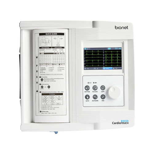 electrocardiógrafo para diagnóstico en reposo - Bionet  