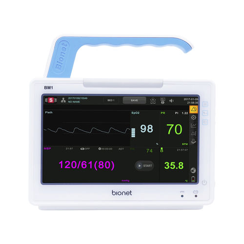 Monitor de paciente portátil - BM1 - Bionet   - compacto / de noche / ECG