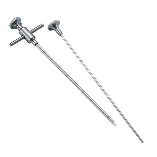 Sistema de aumento vertebral aguja - VERTEBROSTEEL™ - BPB Medica - Biopsybell - para vertebroplastia percutánea
