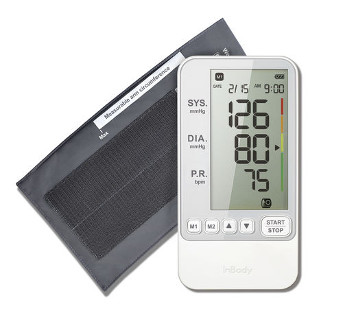 Tensiómetro electrónico oscilométrica - BP170(B) - InBody - automática / con batería recargable / con manguito para adulto