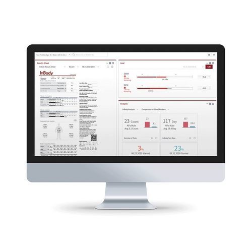 Sistema de gestión de datos - LookinBody120 - InBody - médico / procesos basados en la web / para tablet PC