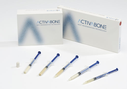 Sustituto óseo xenotransplante - ACTIVABONE® - BiOTECK - para cirugía ortopédica / pasta