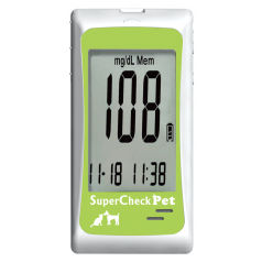 Glucómetro GDH-FAD - Super Check Pet - Biotest Medical - veterinario