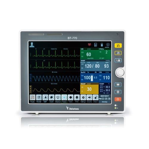 Monitor multiparamétrico compacto - BT-7 series - BISTOS   - modular / ECG / RESP