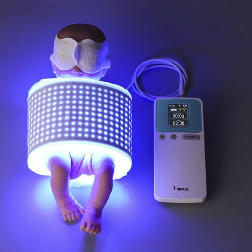 Lámpara de fototerapia neonatal - BT-450 - BISTOS   - de tipo manta / de luz azul