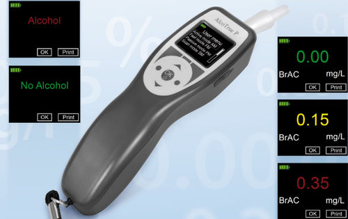 Analizador respiratorio de alcoholemia - AlcoTrue ® P - Bluepoint MEDICAL - electrónico